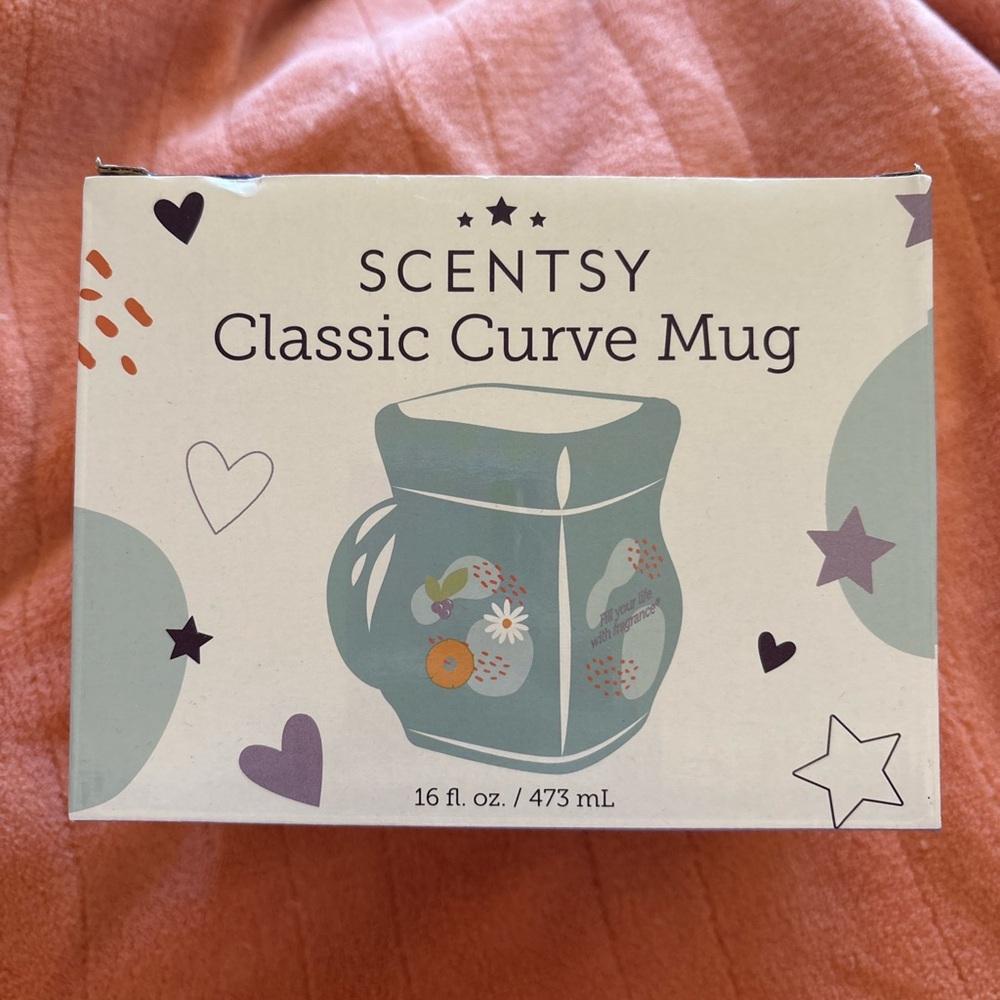 Scentsy Classic Curve Mug 16oz New